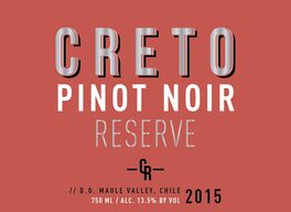 Creto Pinot Noir Reserve