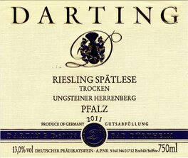 Ungsteiner Spatlese Trocken