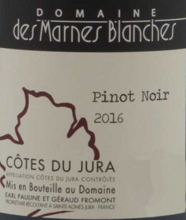 Marnes Blanches Pinot Noir