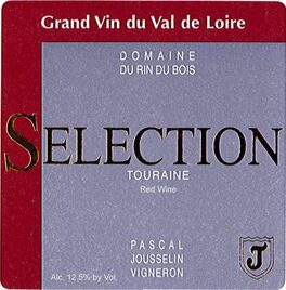 Election Touraine Red Wine
