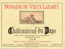 Chateauneuf - Du - Pape Blanc