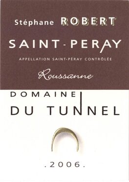 Domaine Du Tunnel Stéphane Robert Saint-Peray