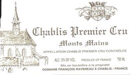 Chablis Premier Cru Monts Mains