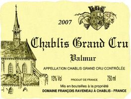 Chablis Grand Cru Valmur