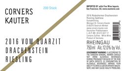 Vom Quartzit Drachenstein