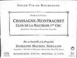 Clos De La Maltroie 1er Cru