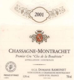 Premier Cru Clos De La Boudriotte