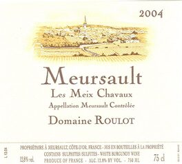 Meursault Les Meix Chavaux