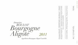 Bourgogne Aligoté
