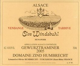 Clos Windsbuhl Vendage Tardive