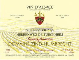 Vieilles Vin D'alsace