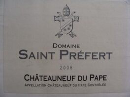 Châteauneuf Du Pape White Rhône Wine