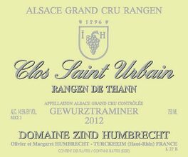 Clos St Urbain Rangen De Thann