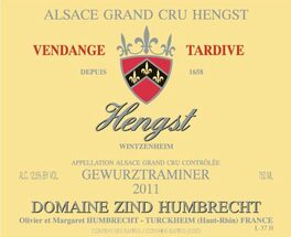Hengst Vendange Depuis Wintzenheim 1658