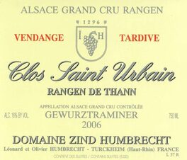 Alsace Grand Cru Rangen