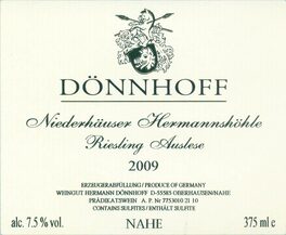 Niederhäuser Hermannshöhle Riesling Auslese