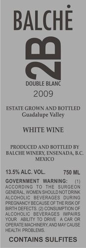 2b Double Blanc