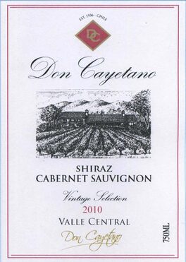 Don Cayetano Shiraz Cabernet Sauvignon