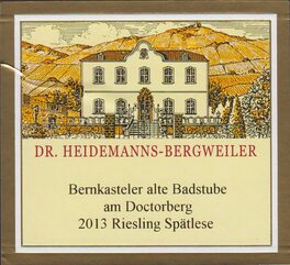 Bernkasteler Alte Badstube Am Doctorber