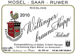 Wiltinger Braune Kupp Kabinett