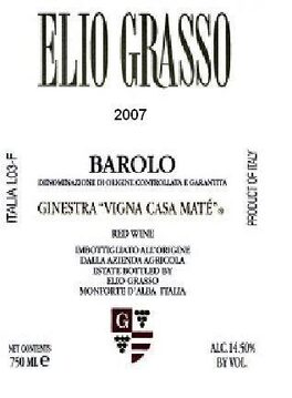 Ginestra "Vigna Casa Mate"