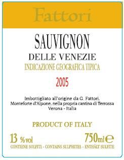 Sauvignon Delle Venezie