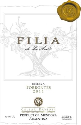 Filia De Los Anster Reserva Torrontés