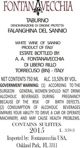 Taburno Falanghina Del Sannio