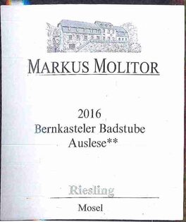 Bernkasteler Badstube Auslese **