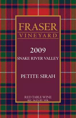 Fraser Vineyard Petite Sirah Red Table Wine