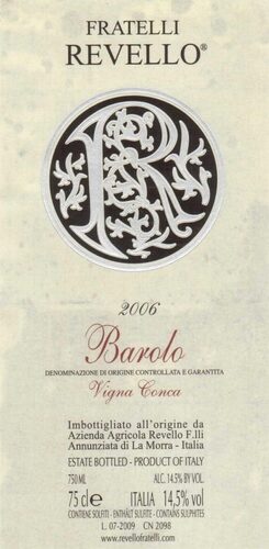 Vigna Conca Barolo