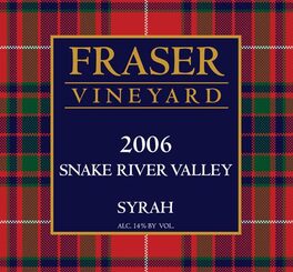 Syrah Fraser Vineyard