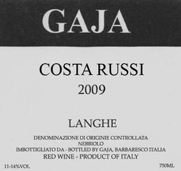 Costa Russi Langhe
