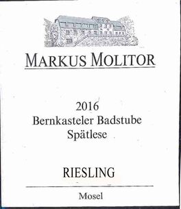 Bernkasteler Badstube Spatlese