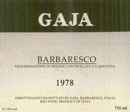 Barbaresco Gaja