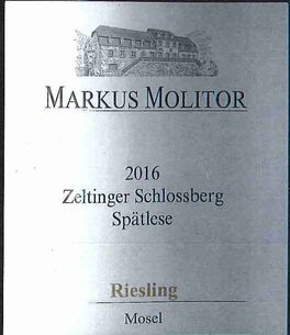 Zeltinger Schlossberg Spatlese