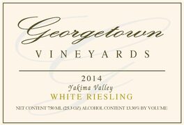 Yakima Valley White Riesling