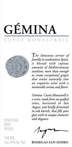 Cuvee Monastrell