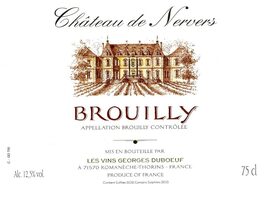 Broilly Chateau De Nerves