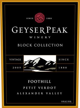 Block Collection Foothill