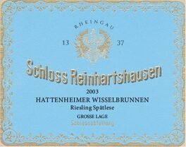 Hattenheimer Wisselbrunnen Spatlese