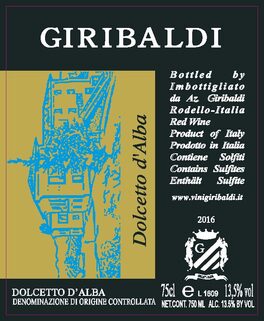 Dolcetto D'alba