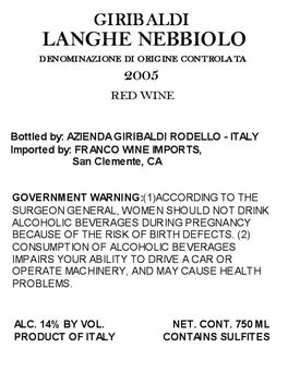 Langhe Nebbiolo