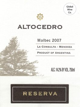 Reserva Malbec