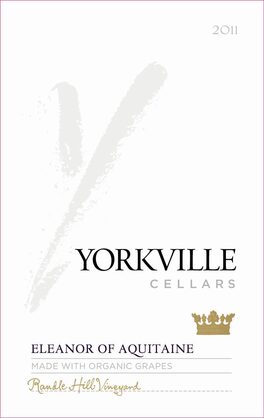 Yorkville Cellars Eleanor Of Aquitaine