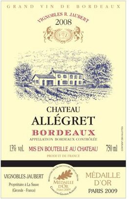 Aoc Bordeaux Rouge