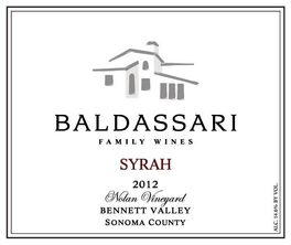 Baldassari Family Wines Nolan Vineyard