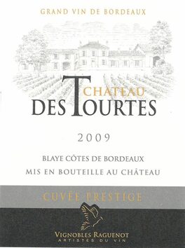 Chateau Des Tourtes Cuvee Prestige