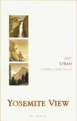Yosemite View Syrah