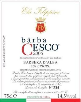 Elio Filippino Barba Cesco